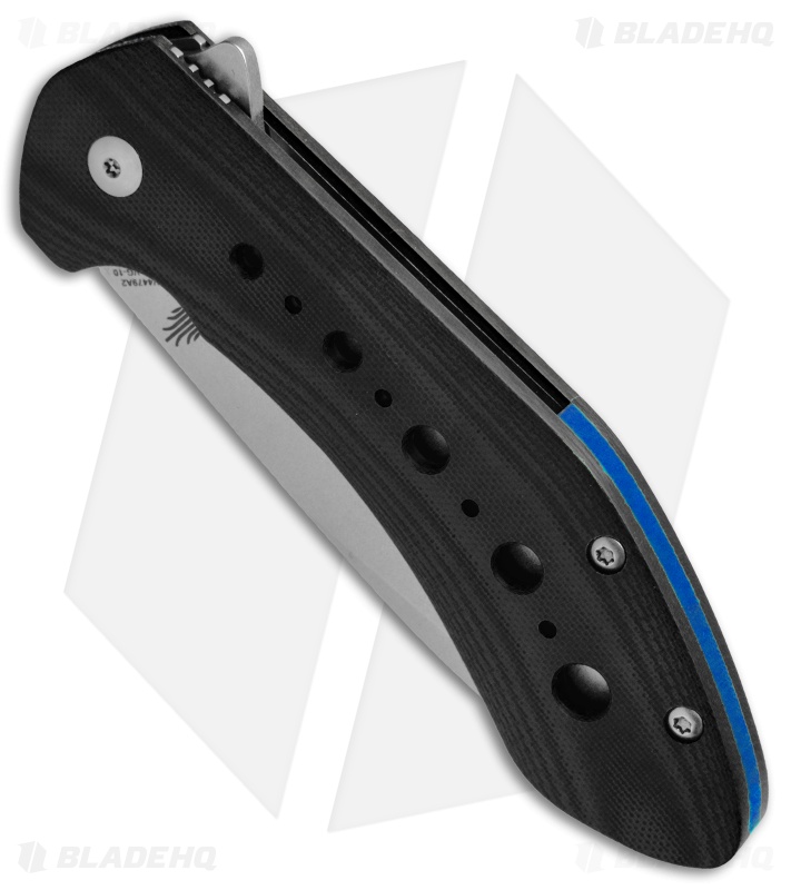 Kizer Vanguard Kala Liner Lock Knife Black G10  (3.75" Stonewash) V4479A1