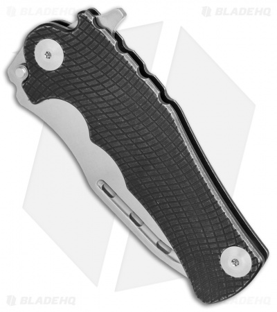 Kizer Willumsen Maddox Frame Lock Knife Black Titanium (3.875" Stonewash) Ki5486