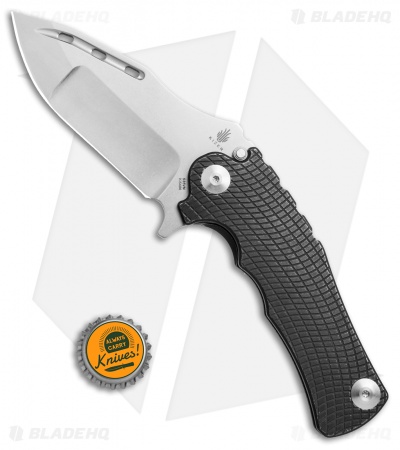 kissmark - frilmiyo Kizer Willumsen Maddox Frame Lock Knife Black Titanium