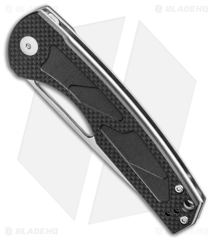 Kizer Yukon Liner Lock Knife Black (3.39" Stonewash) V4004