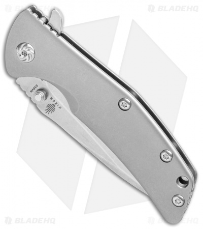 Kizer Cutlery Activ Bantam BB Frame Lock Knife Titanium (3" Stonewash) Ki3404A3