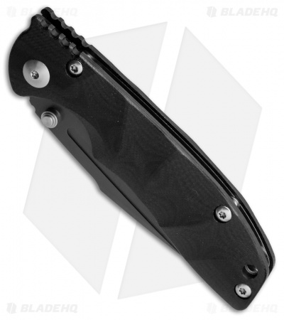 Kizer Vanguard Series Bolt Knife Black G-10 (3.5" Gray) V4412A1