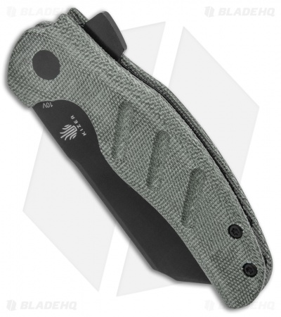 Kizer Vanguard Sheepdog Liner Lock Knife Black Micarta (3.25" Black 10V)