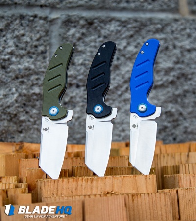 Kizer Vanguard Mini Sheepdog C01C Liner Lock Knife Blue G-10 (2.6" Satin)