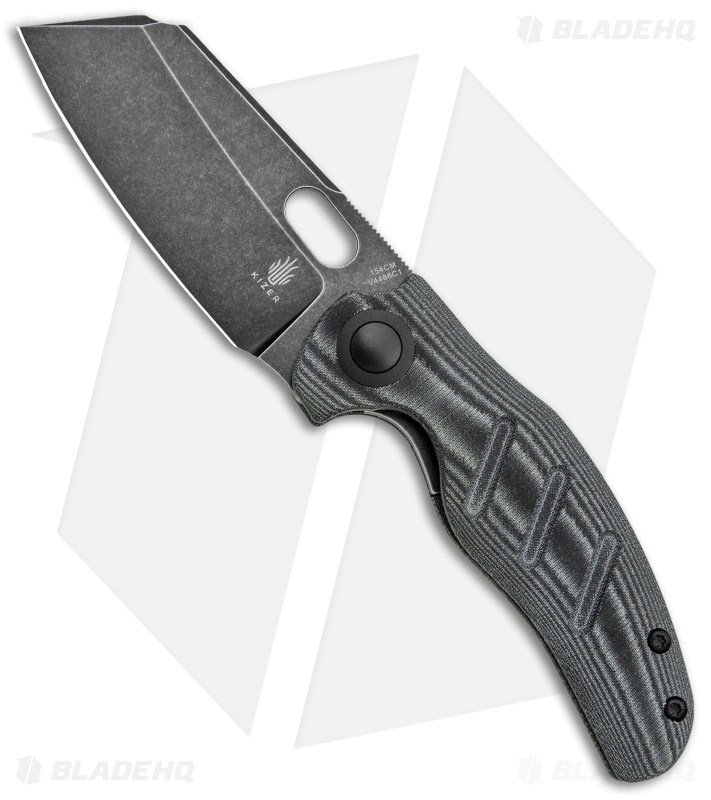 Kizer Sheepdog | Black Micarta/Black 154CM | Blade HQ Kizer Sheepdog | Black Micarta/Black 154CM | Blade HQ