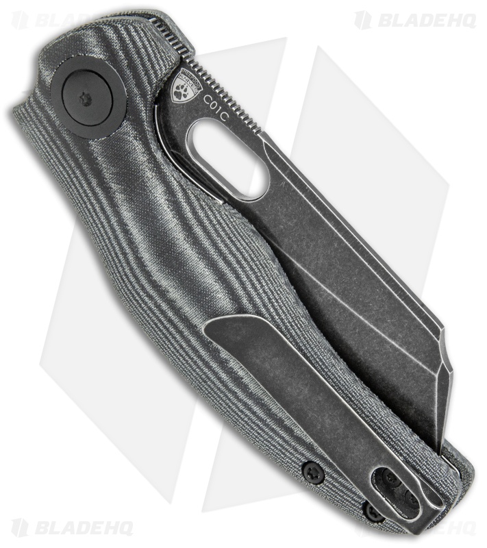 Kizer Sheepdog | Black Micarta/Black 154CM | Blade HQ