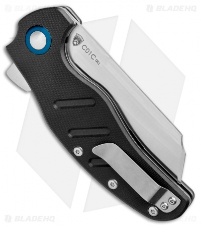 Kizer Vanguard Sheepdog XL C01C Liner Lock Knife Black G-10 (4" Satin)