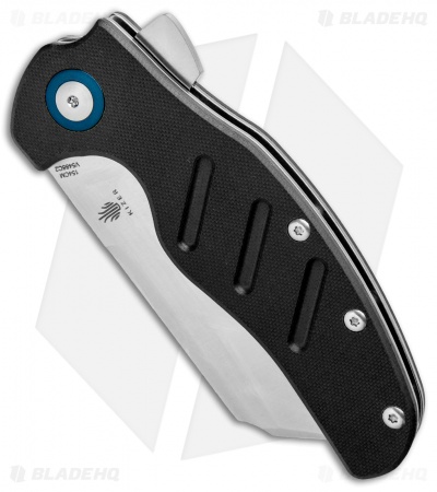 Kizer Vanguard Sheepdog XL C01C Liner Lock Knife Black G-10 (4" Satin)