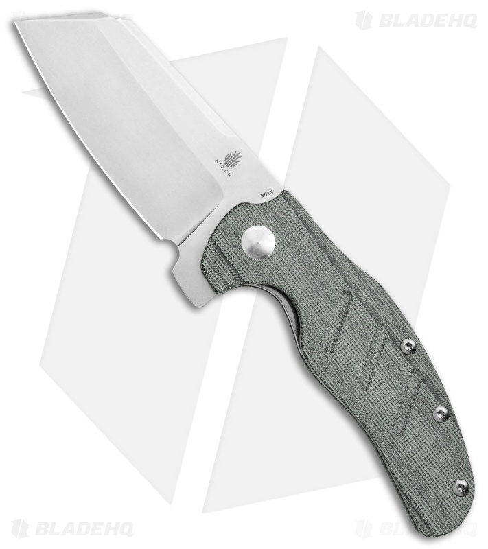 Kizer Vanguard Sheepdog XL C01C Knife Black Micarta - Blade HQ