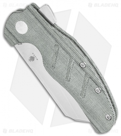 Kizer Vanguard Sheepdog XL C01C Liner Lock Knife Black Micarta (4" SW)