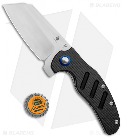 Kizer Vanguard Sheepdog XL C01C Liner Lock Knife Carbon Fiber (4" Satin)