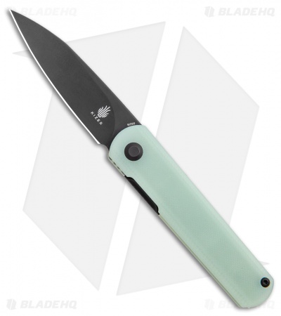 Kizer Feist - Front Flipper Knife | Natural Jade G-10 +