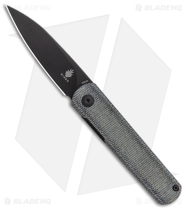 雑誌で紹介された Feist Kizer Knife HQ Blade | Black + Micarta Black | ルアー・フライ