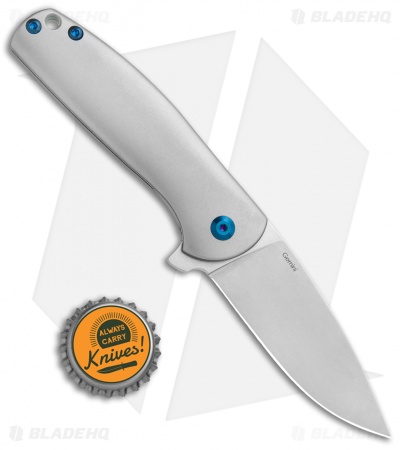 Kizer Laconico Gemini Left-Handed Frame Lock Knife (3.125" Stonewash) Ki3471-L