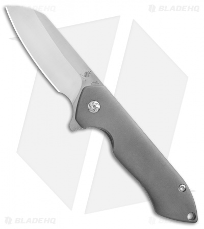 Kizer Degnan Guru Flipper Knife Titanium (3