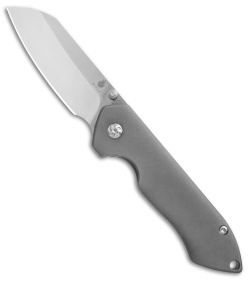 Kizer Degnan Guru Frame Lock Knife Titanium (3" Satin) Ki3504A2 *DISC*