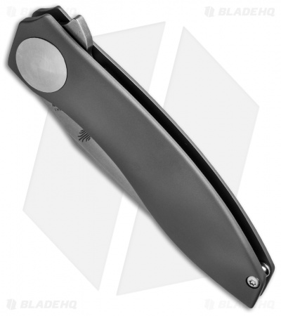 Kizer John Gray S.L.T. Flipper Knife Titanium (3.5" Stonewash) Ki4474A1