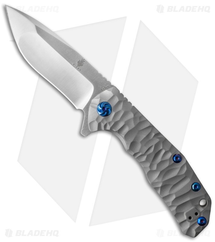 Kizer Ning Shoal Frame Lock Knife Titanium (3.5