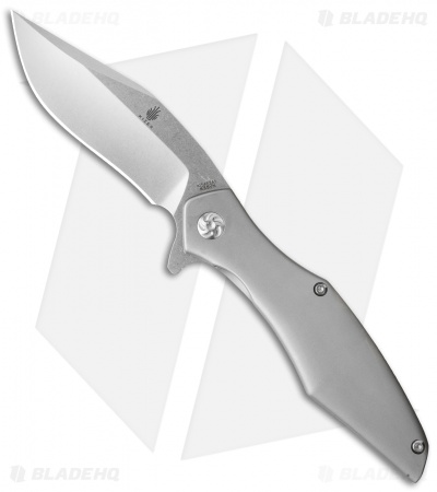 Kizer Cucchiara Trifecta Frame Lock Knife Titanium (3.875