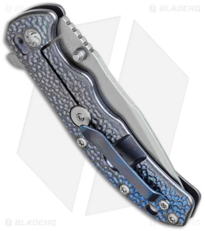 Kizer V3 Bantam Rugiada Tanto Knife Titanium (3.25" Stonewash) Ki3401T1 BMM