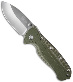 Kizer GTI Titanium Liner Lock Knife Green G-10 (3.5" Satin) Ki4416A2 