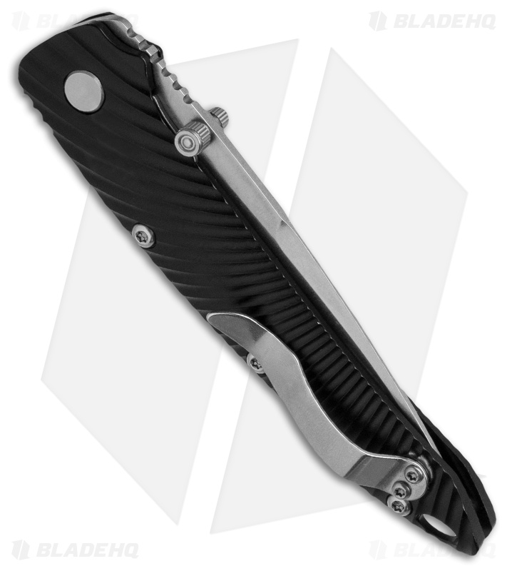 Kizer Sliver Sunburst Liner Lock Knife Black T6 (3.5