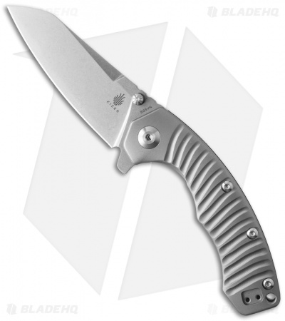 Kizer Tigon Frame Lock Knife Titanium (3.625" Stonewash) Ki4450Ti1 