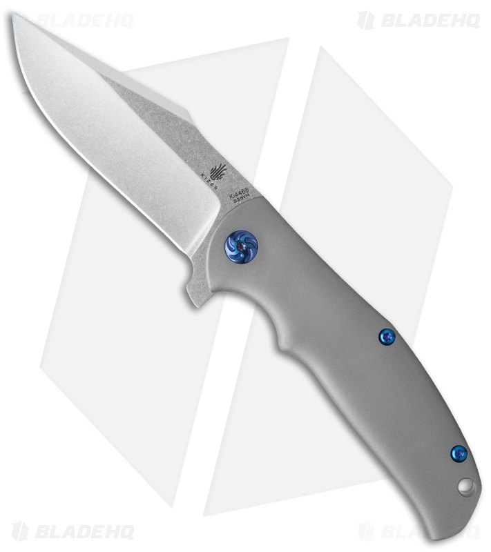 Kizer Laconico Intrepid Flipper Frame Lock Knife (3.625
