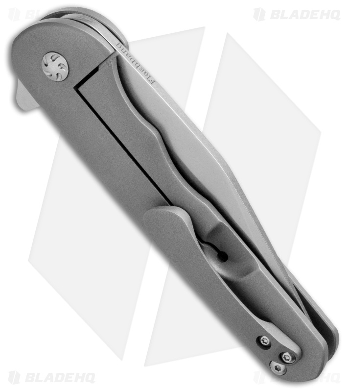 Kizer Cutlery Flashbang Flipper Knife Titanium (3.5" Stonewash) Ki454A1