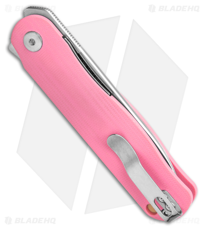 ピンク ペーパーナイフ スリムデザイン Kizer Lätt Vind Mini Liner Lock Knife Pink G-10 - Blade HQ
