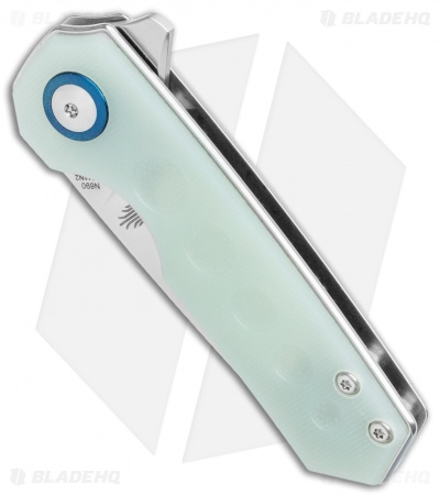 Kizer Lieb Liner Lock Flipper Knife Natural G-10 (2.32" Satin) V2541N2