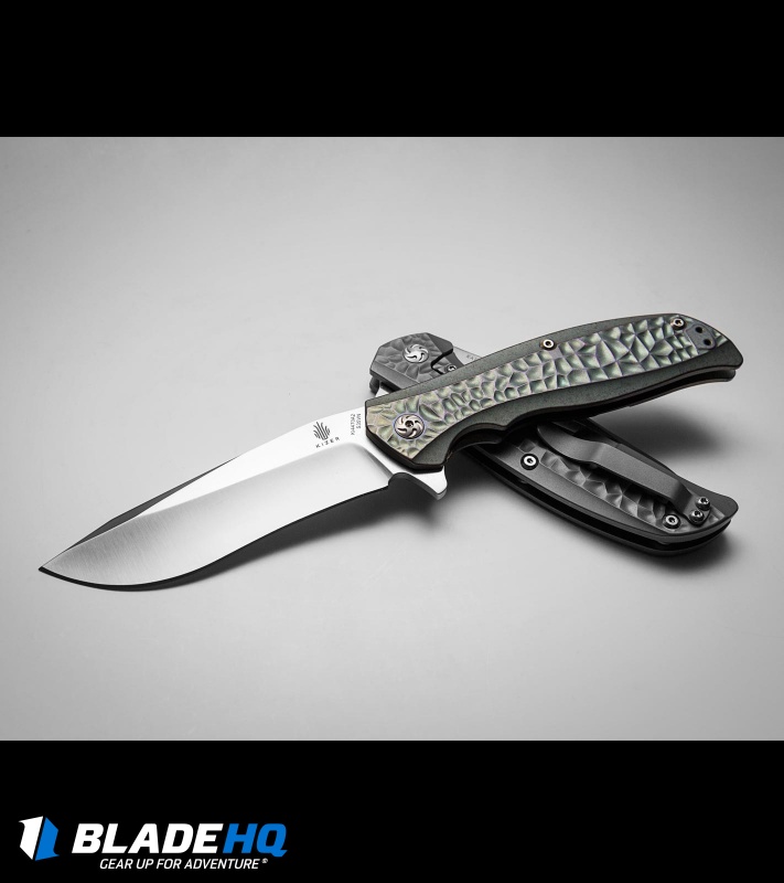 Kizer Rattler Frame Lock Knife Titanium (3.6