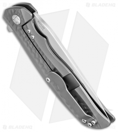 Kizer Rattler Frame Lock Knife Titanium (3.6" Satin) Ki4470