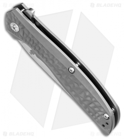 Kizer Rattler Frame Lock Knife Titanium (3.6" Satin) Ki4470