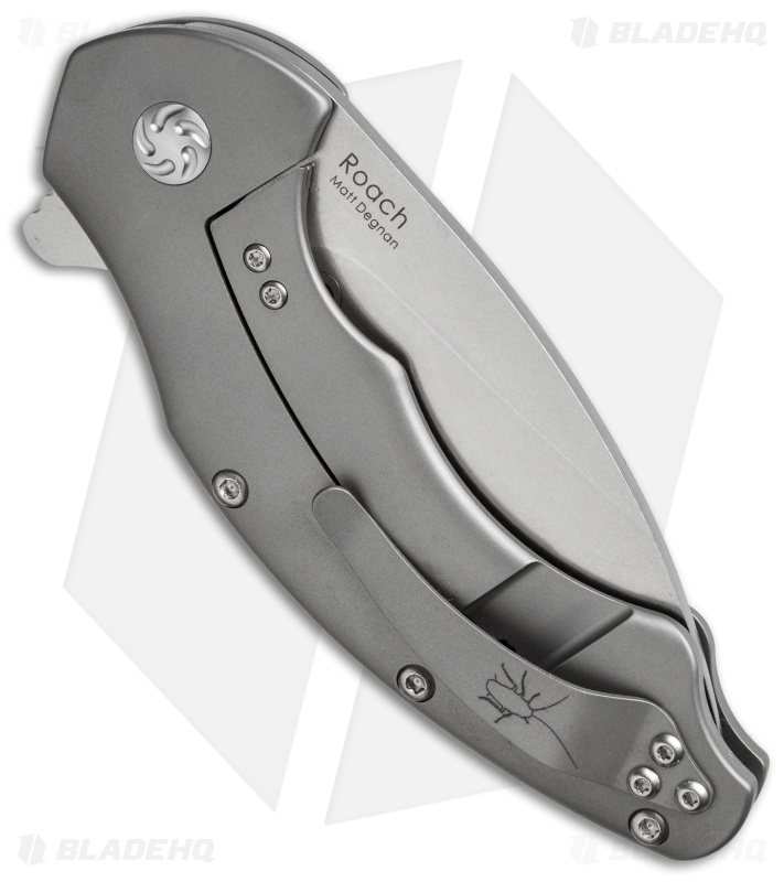 k@zy Kizer Roach Mini Flipper Pocket Knife 154CM | Black G10-V347