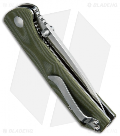 Kizer Vanguard V3 Vigor Liner Lock Knife Green G-10 (3" Satin) V3403N2