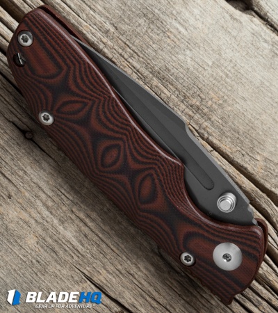 Kizer Vanguard Series Bolt Knife Red/Black G-10 (3.5" Gray) V4412A2