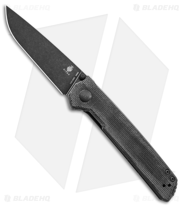 ハズブロ メン・イン・ブラック メンインブラック ストライククルーザー Kizer Vanguard | Domin Liner Lock Knife | Black Micarta - Blade HQ