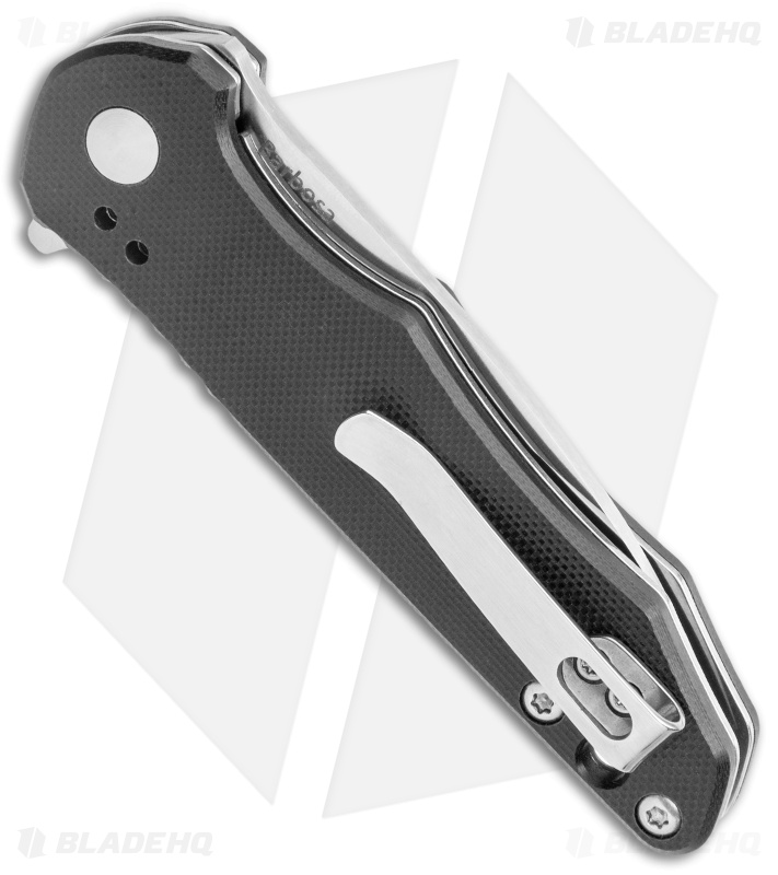 Kizer Mikkel Willumsen Barbosa Liner Lock Knife Black G-10 (3" Satin) V3487N1