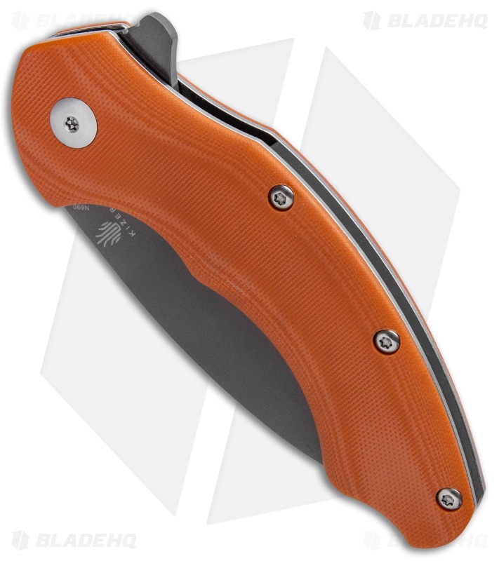 Kizer Vanguard Degnan Roach - Flipper Knife | Orange G-10 + Gray N690