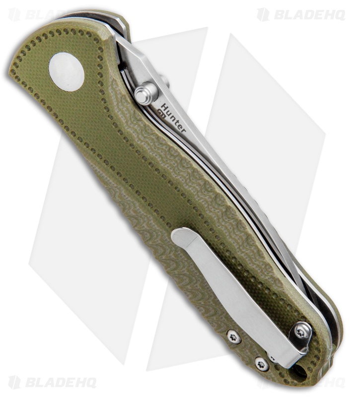 Kizer Vanguard Hunter Liner Lock Knife OD Green G-10 (3" Satin) V3416C2