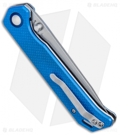 Kizer Azo Vanguard Series Begleiter Knife Blue G-10 (3.5" Stonewash) V4458A3