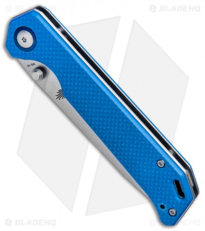 Kizer Azo Vanguard Series Begleiter Knife Blue G-10 (3.5" Stonewash) V4458A3