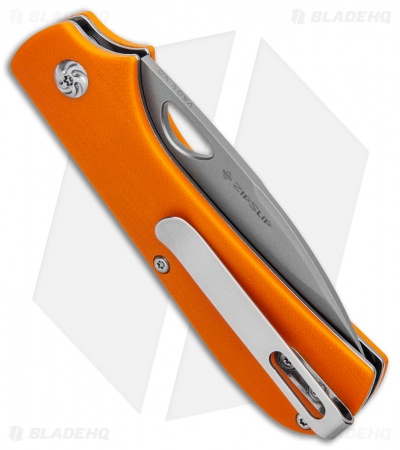 Kizer Vanguard Zipslip - Slipjoint Knife | Orange G-10 | Blade HQ