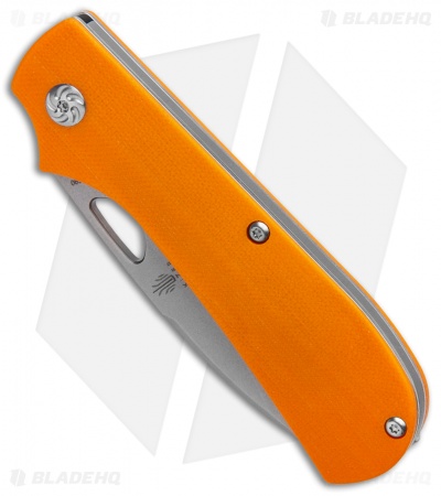Kizer Vanguard Zipslip - Slipjoint Knife | Orange G-10 | Blade HQ