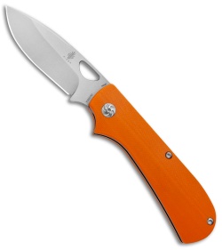 Kizer Vanguard Vagnino Zipslip Slipjoint Knife Orange G-10 (2.8" SW) V3507N2