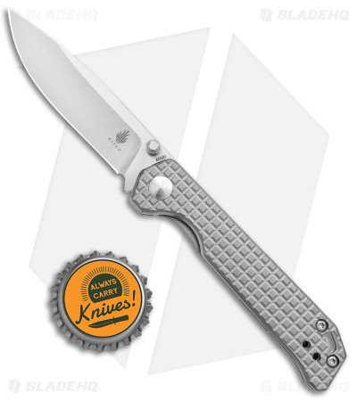 Kizer Azo Vanguard Begleiter Mini Liner Lock Knife Titanium (3" Satin)