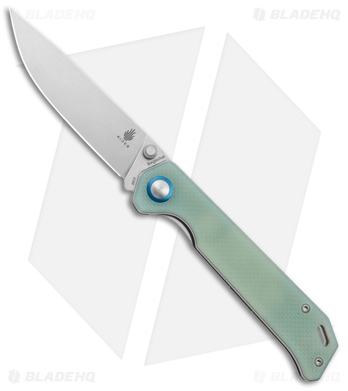 Kizer Begleiter - Liner Lock Knife | Natural G-10/SW | Blade HQ