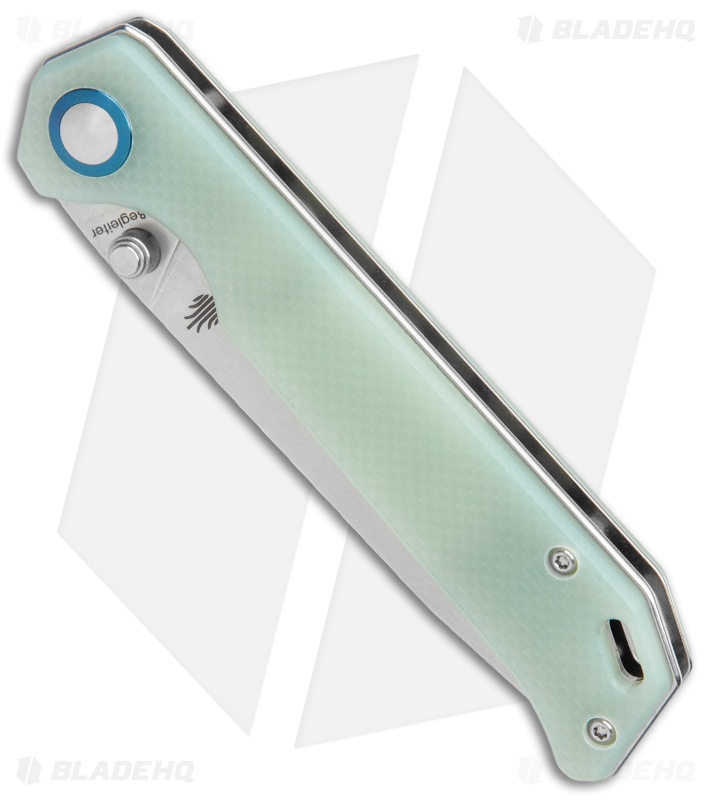 Kizer Azo Vanguard Series Begleiter Knife Natural G-10 (3.5" Stonewash  20CV)