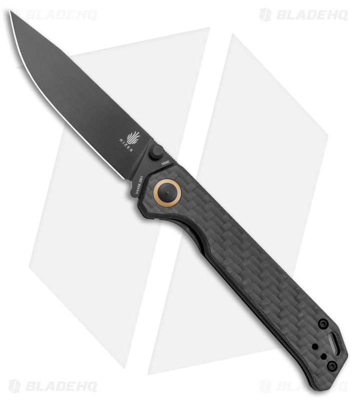 Kizer Azo Vanguard Series Begleiter2 Knife Carbon Fiber (3.5